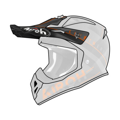 Airoh Aviator ACE Amaze Orange Helmet Frontline