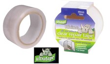 ULTRATAPE ALL WEATHER WATERPROOF CLEAR CAR GLASS REPAIR SEALING WINDOW TAPE TUFF