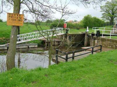 Foto 6x4 Milby Lock aufgenommen bei einem Wartungsbesuch im Milby Lock Cache c2005