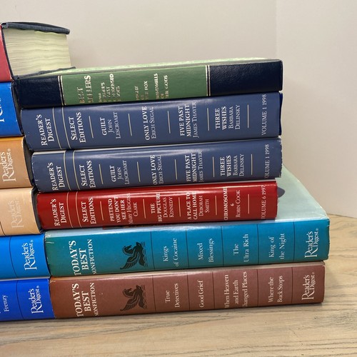 Lot Of 12 READER'S DIGEST Todays Best/Select Editions Hardcover Books 46 Stories - Imagen 3 de 22