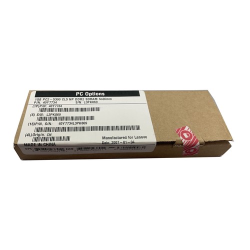 Memoria RAM Samsung 1 GB DDR2 SoDimm Non ECC PC2-5300S 667Mhz M470T2953CZ3-CE6 - Imagen 3 de 3