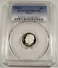 2020-S 10c SILVER PCGS PR70DCAM ROOSEVELT DIME .999 FINE PROOF DEEP CAMEO PR 70