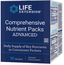 SUPER SALE Life Extension Comprehensive Nutrient Packs Advanced TAKE OFF $12