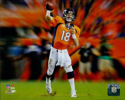 Peyton Manning Denver Broncos NFL Licensed Unsigned Matte 8x10 Photo S ...