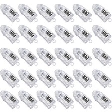 White LED Mini Party Light for Paper Lantern, Balloons Weddings Decorations 30pc