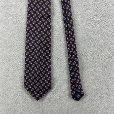 Polo Ralph Lauren Tie Mens One Size Purple Handmade In USA 100 Silk