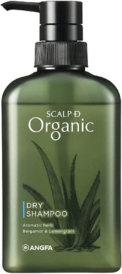 ANGFA Scalp D Organic Shampoo 350ml Men's for Dry skin 