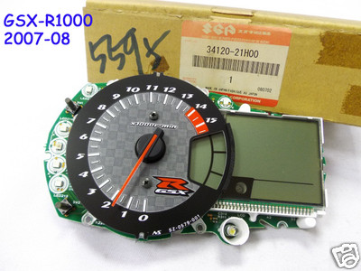 Suzuki GSX-R1000 Meter Assy NOS GSXR1000 Speedometer / Tachometer 