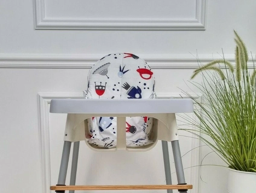 Ikea highchair cotton cushion insert
