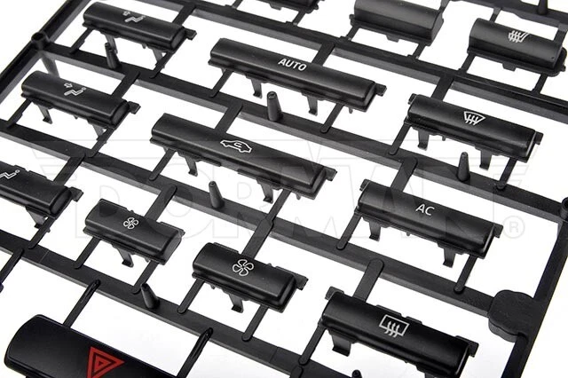 Dorman 76833 HVAC Control Button Kit For 03-11 Saab 9-3 Sedan Convertible - Image 2 of 4