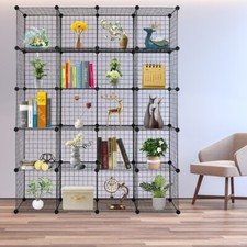 US 5-Tier Storage Shelves Closet Organizer Kitchen Rack Display Bookcase Cabinet