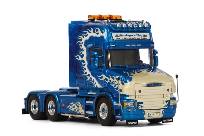 WSI 05-0048 SCANIA TORPEDO TOPLINE TRACTEUR 6X2 " THURHAGENS AKERI " MINT BOX - Photo 2/4