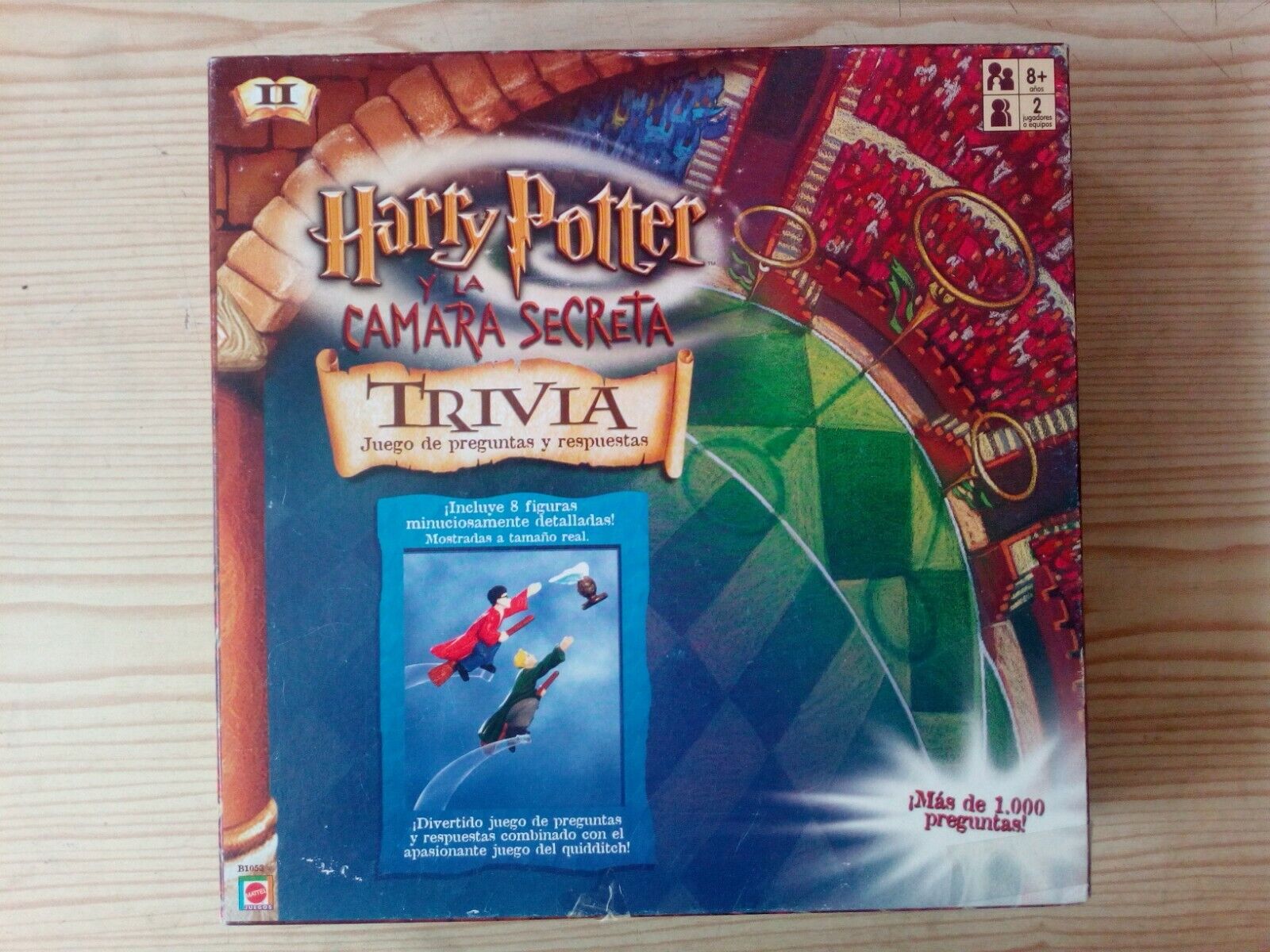 Juego De Mesa - Harry Potter Y La Camara Secreta - Trivia - Mattel