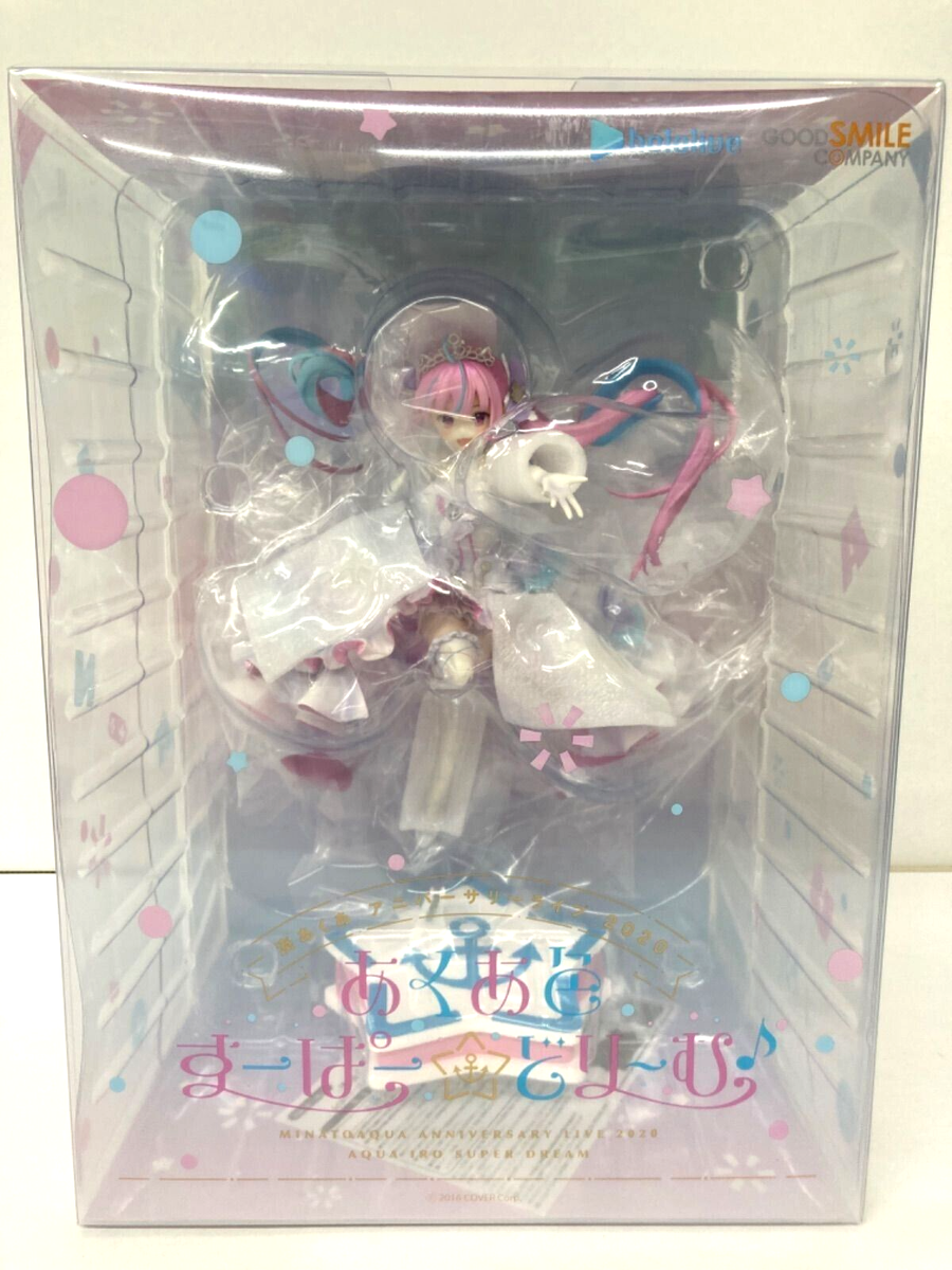 AQUA MINATO フィギュアとグッズセット Minato Aqua Aqua Color Super Dream Ver. 1/7 scale good smile