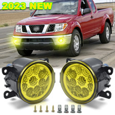 Yellow Led Front Bumper Fog Light Driving Lamp For Nissan Frontier 2005-2019