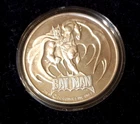 1987 Cartoon Celebrities “Batman”One Troy Oz .999 Silver Coin W/Original Box