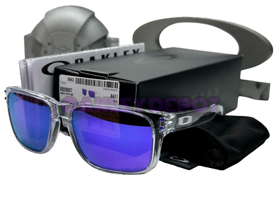 ✓?️ OAKLEY HOLBROOK XS 0J9007 POLISHED CLEAR/PRIZM VIOLET  display picture 2