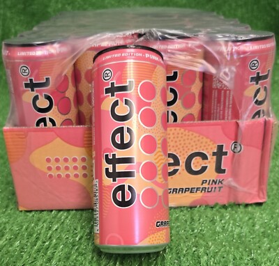 (4,14 /L) Effect ENERGY DRINK Pink Grapefruit 24X0,33L inkl. 6  PFAND Versand0 