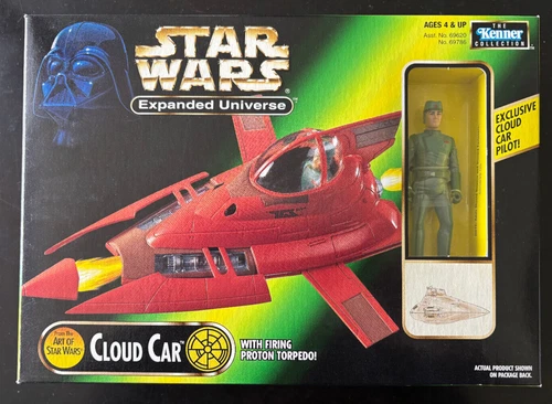 Star Wars POTF2 3.75” Expanded Universe Art of Star Wars Cloud Car - MISB