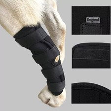 Dog Leg Brace Knee Rear Hock Joint Pet Protection Wrap Wound Support Therapeutic
