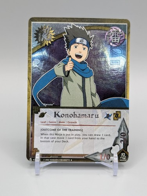 #ad Konohamaru 424 Promo Rare Holo Foil Naruto CCG TCG Card Bandai GBP 9.25