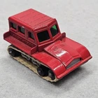 Vintage 1960's Matchbox Lesney #35 SNOW TRAC Red