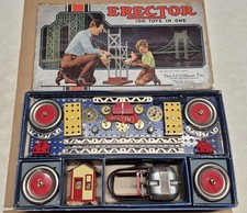 1946 No. 6  A.C. Gilbert Erector Set,. Original, NICE