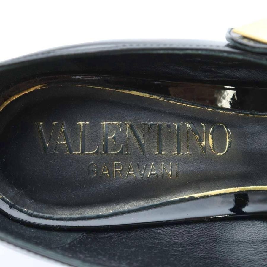 Valentino Garavani Pumps Heel Studded Leather Black EU38.5/US8.5 116206c thumbnail 20