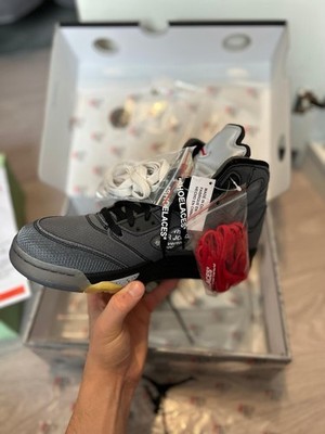 Nike Air Jordan 5 Retro SP Muslin x Off-White Virgil Abloh US 11.5 EU 45.5