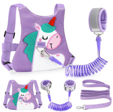 Toddler Leash-Baby Walking Safty Harness and Child Anti Lost Wrist Link for Girl