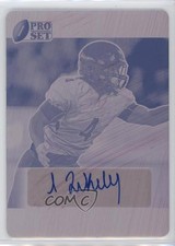 2022 Leaf Pro Set Metal 1990 Printing Plate Magenta 1/1 Isaiah Likely Auto b2g