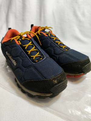 Columbia Unisex Kids Kinder Navy Firecamp Sledder 3 Waterproof Low Rise -UK 6