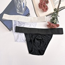 Low Rise Briefs Underpants Solid Color Underpants Underwear Breathable