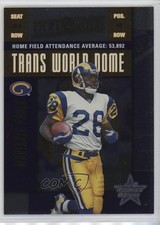 1999 Leaf Rookies & Stars Ticket Masters Marshall Faulk Isaac Bruce HOF 2k3