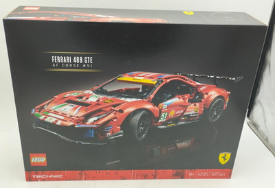 LEGO 42125 Ferrari 488 GTE AF CORSE #51 MISB NEW Technic Technic Race Car Car