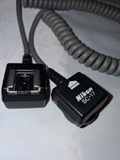 Nikon Genuine SC-17 Off Camera TTL Flash Extension Remote Cord + Eye slave unit