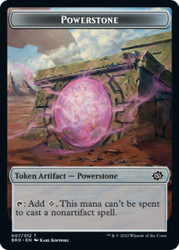 Powerstone Token #7 The Brothers' War MTG