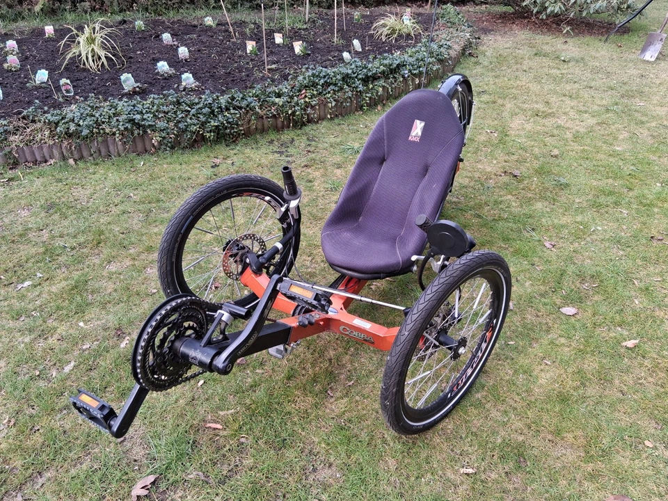 KMX Liegerad Cobra Orange gebraucht