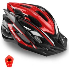 Fahrradhelm Herren Damen mit Licht Abnehmbare...