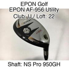 EPON Golf EPON AF-956 Utility U Hybrid  22 NS Pro 950GH Stiff Right-Handed
