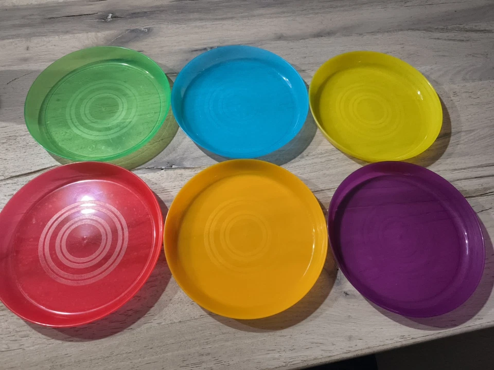 IKEA Teller Bunt 6 Stück