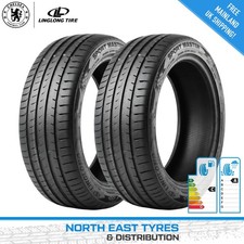 Image of 2x 235 40 18 LINGLONG | TOP C/A RATINGS | BRAND NEW TYRES | XL 95Y