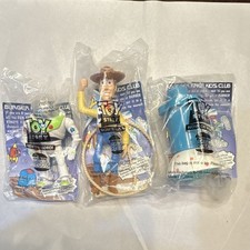 Burger King 1995 Kids Club Toy Story Lot of 3 Sealed Bags