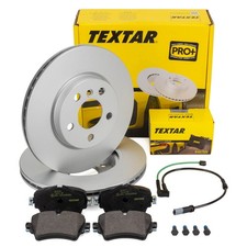 TEXTAR Bremsscheiben Ø 294mm + Beläge + Sensor für BMW 2er F45 F46 X2 F39 vorne