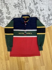 Vintage South Africa Rugby Canterbury Shirt Jersey long Sleeve Size M