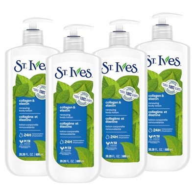 Renewing Hand & Body Lotion for Women with Pump, Daily Moisturizer Collagen E...