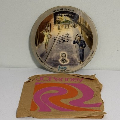 Rare Vogue Picture Disc # R707 - Clyde McCoy - Basin Street Blues & Sugar Blues