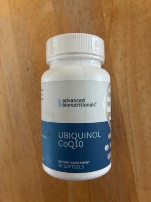 Advanced Bionutritionals Ubiquinol CoQ10 Complex 30 Softgels 100mg