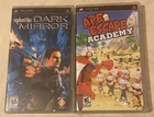 Lot of 2 - Sony PlayStation Portable PSP - Ape Escape: Academy & Syphonfilter