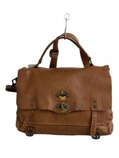 Borsa a tracolla ZANELLATO CML in pelle, tinta unita